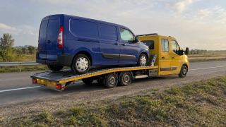 Pomoc drogowa przy autostradzie A2 w okolicy Zgierza